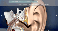 Desktop Screenshot of hno-praxis-dr-godzik.de
